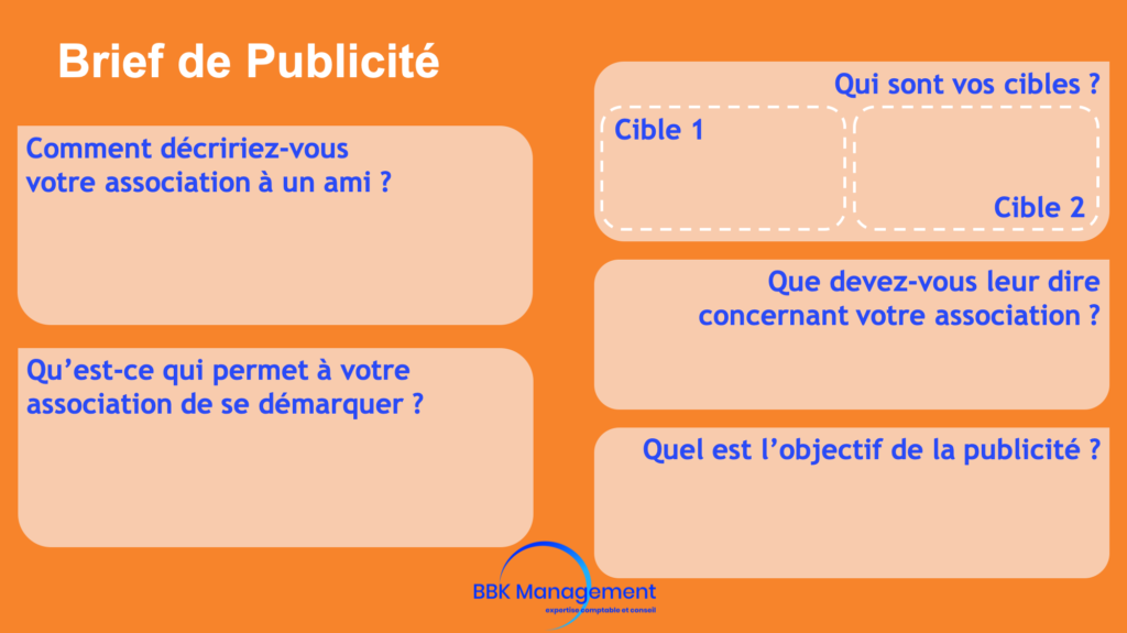 Brief de publicité par BBK Management